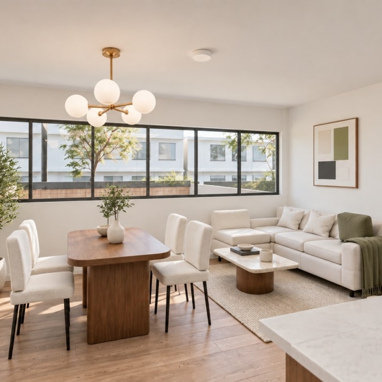 Flat 101 - Sala y comedor (imagen referencial)