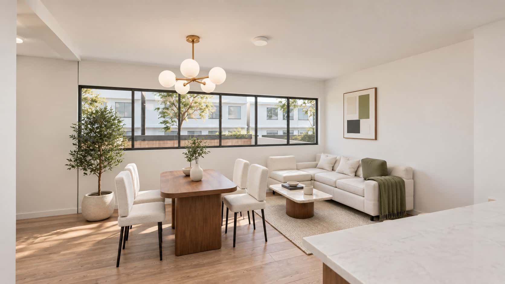 Flat 101 - Sala y comedor (imagen referencial)