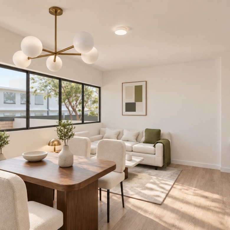 Flat 101 - Sala-comedor (imagen referencial)